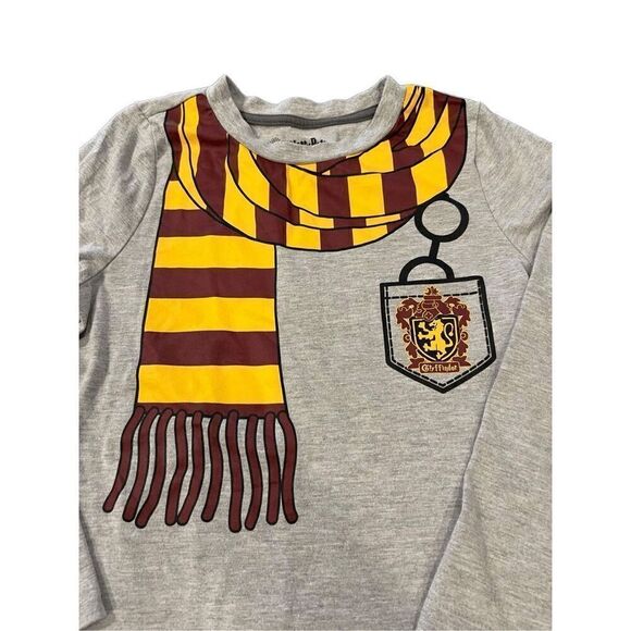 Harry Potter GRIFFINDOR T-shirt long sleeve size 7 - Picture 1 of 7